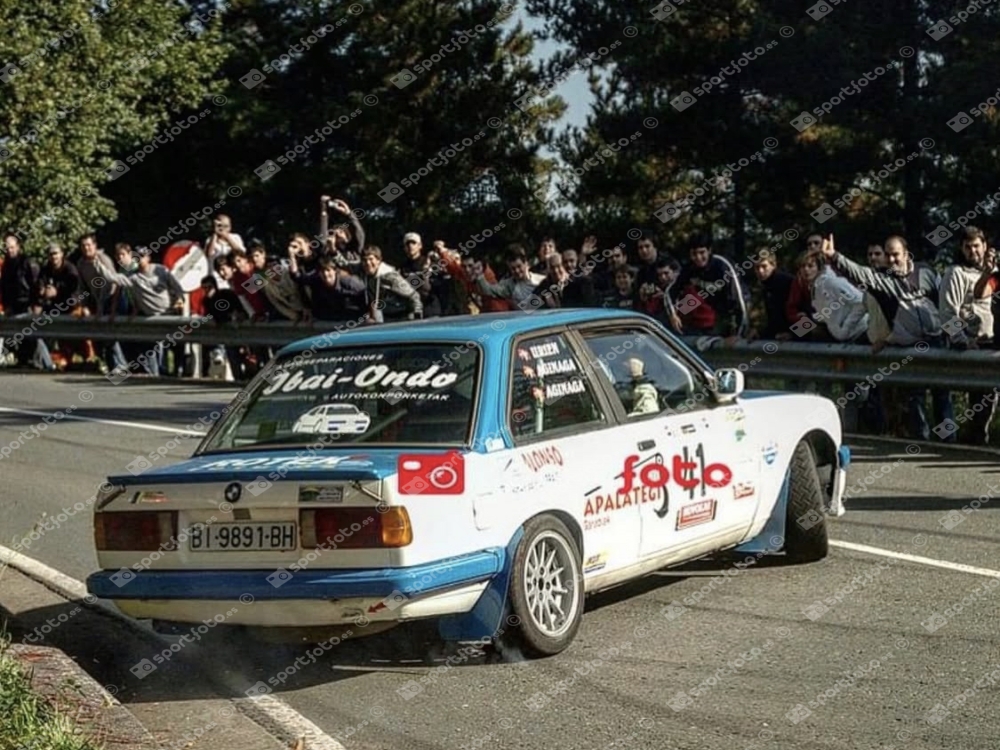 José Javier Aguinaga - Andoni Urien           BMW 323 Alpina      Rallye BBK Gernika 2007